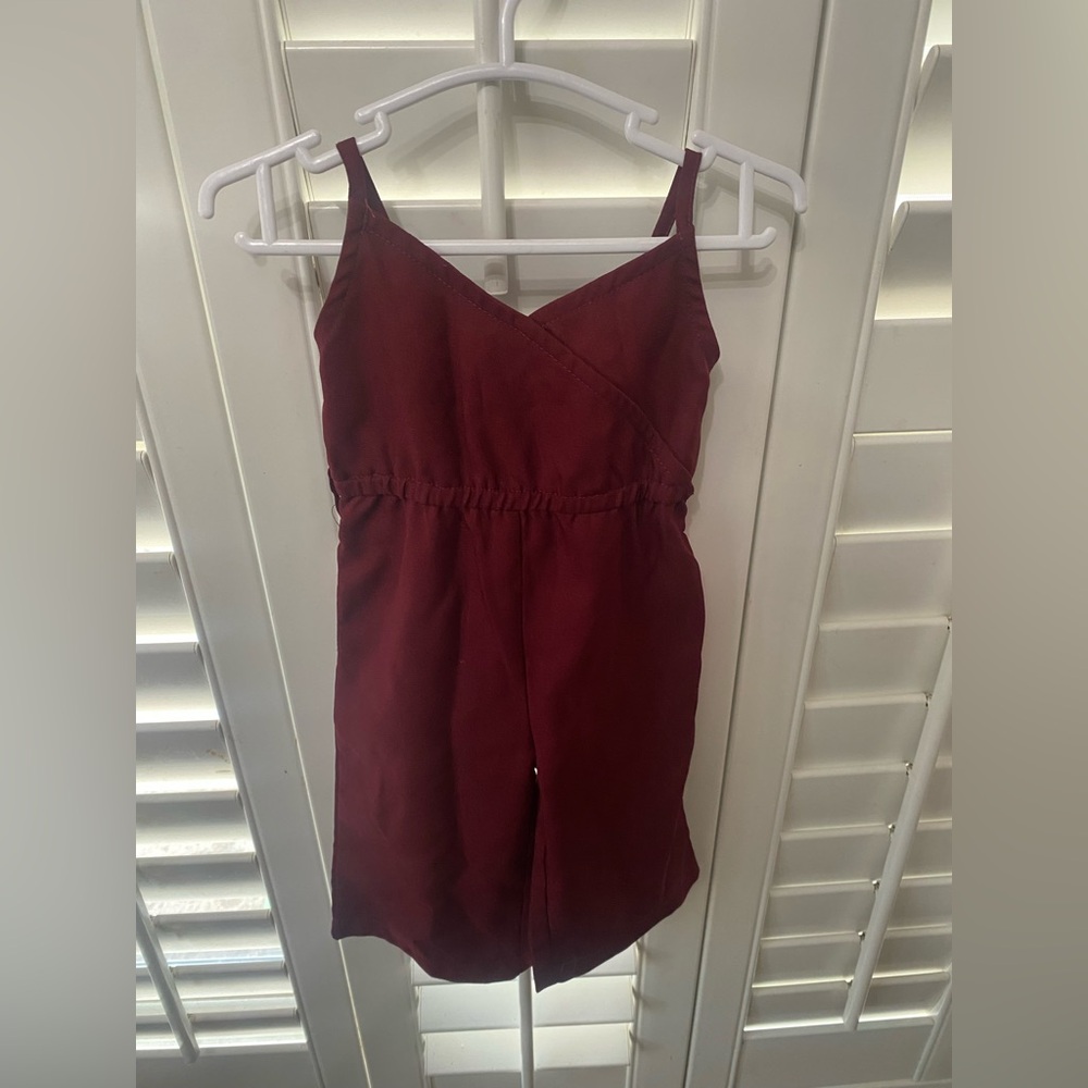 Kids Burgundy One Piece